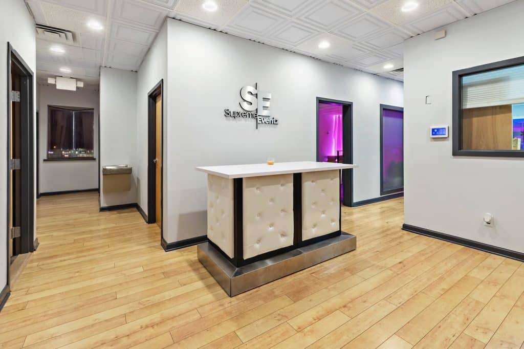 Our clean commercial interior painting process