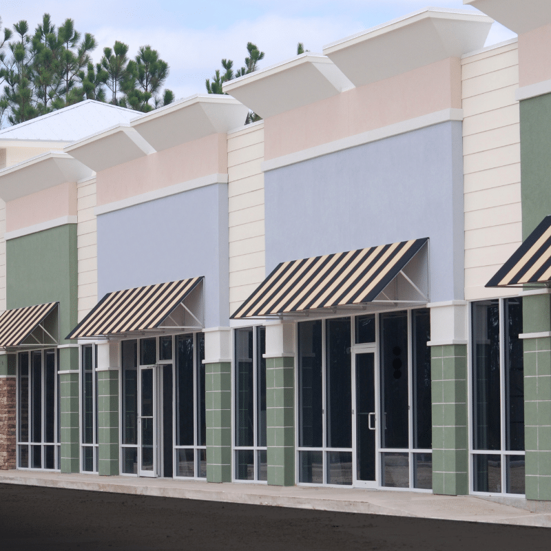 Thorough surface preparation for commercial exterior painting by MR Paint