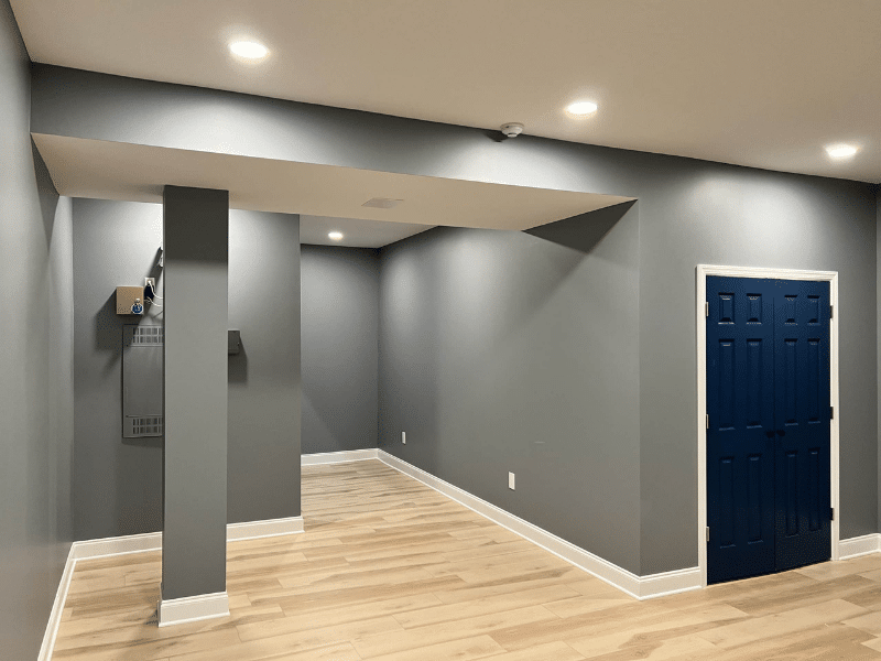 Sanding and finishing of drywall repair for seamless results